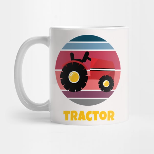 Tractor,T-shirt gift for tractor,lovers. by NOSTALGIA1'